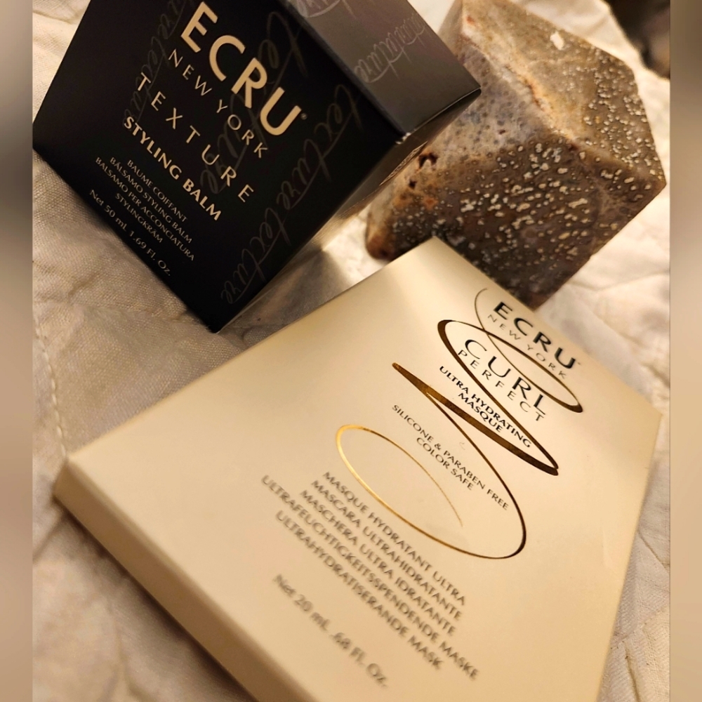 New Ecru New York Curl Hair Mask & Texture Styling Balm Duo